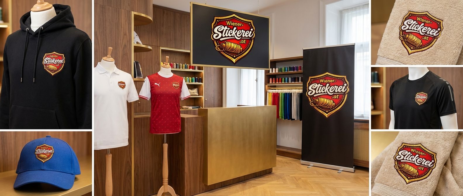 Neu bei Wiener Stickerei: UV Druck und Produktpersonalisierung